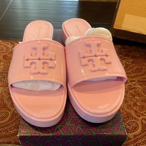 Tory Burch Eleanor Jelly Slides NWT
